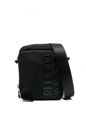 Tasche mit reißverschluss Versace Jeans Couture schwarz