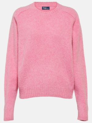 Puloverel de lână din cașmir Polo Ralph Lauren roz