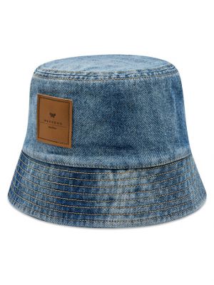 Kýblový klobouk Weekend Max Mara modrý
