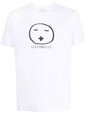 T-shirt mit print Société Anonyme weiß