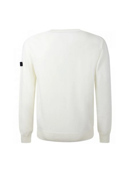 Sweatshirt mit rundem ausschnitt Peuterey weiß