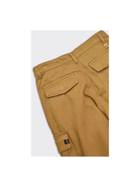 Pantalones rectos Alpha Industries beige