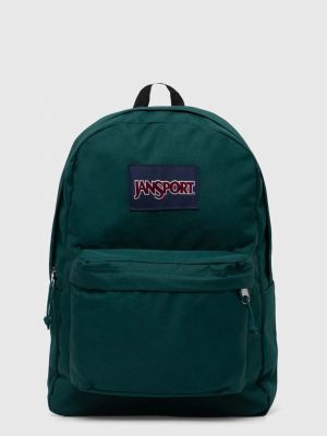 Рюкзак з аплікацією Jansport зелений