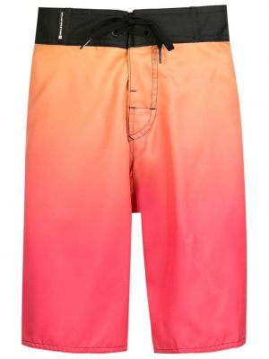 Shorts mit farbverlauf Osklen orange