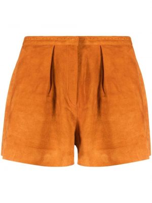 Skinn shorts Iro oransje