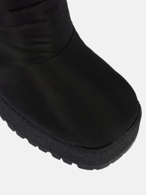 Найлонови зимни обувки за сняг Miu Miu черно