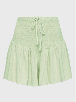 Shorts en tricot Gina Tricot vert