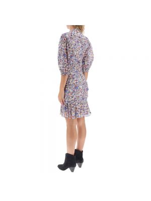 Sukienka mini w kwiatki z wzorem paisley Isabel Marant Etoile