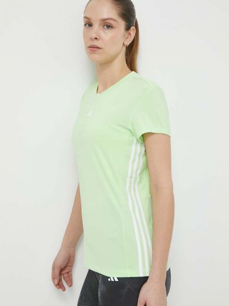 Zielona koszulka Adidas Performance