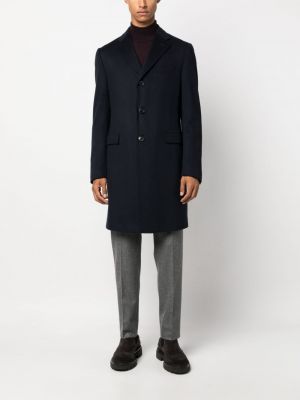 Manteau en laine Corneliani bleu
