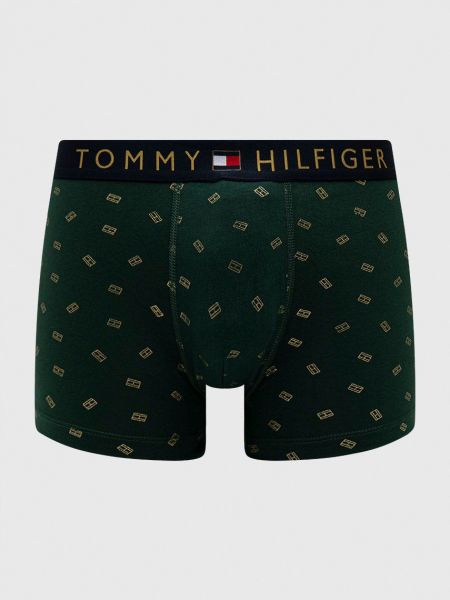 Чорапи Tommy Hilfiger зелено