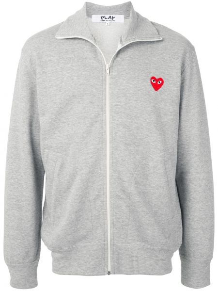 Hoodie Comme Des Garçons Play grå