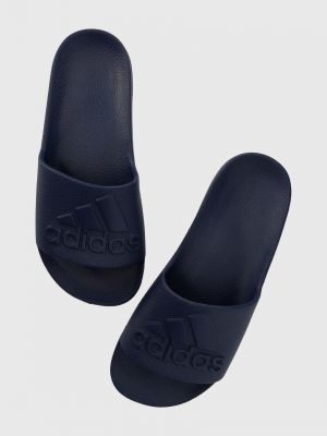 Klapki Adidas niebieskie