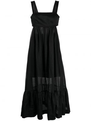 Sukienka midi z kokardką Zimmermann czarna