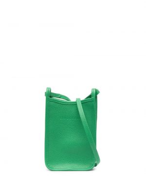 Чанта за ръка Longchamp зелено