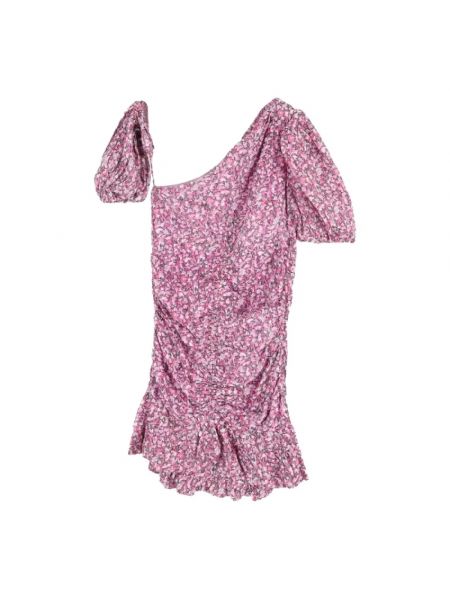 Sukienka bawełniana Isabel Marant Pre-owned różowa
