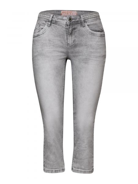 Jeans dalla vestibilità regolare Street One grigio