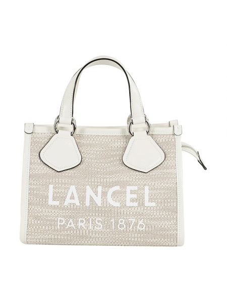 Shopper handtasche mit taschen Lancel weiß