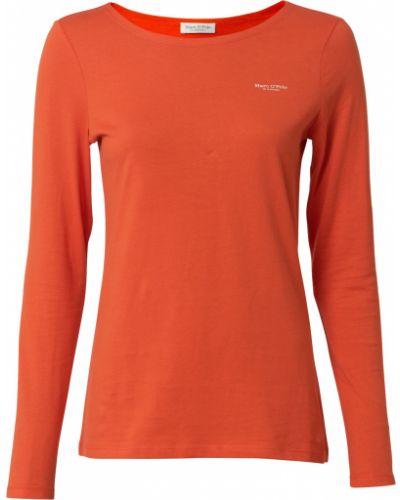 Polo marškinėliai Marc O'polo oranžinė