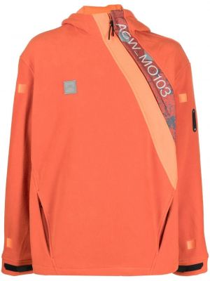 Fleece αντιανεμικό μπουφάν με σχέδιο A-cold-wall* πορτοκαλί