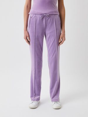 Спортивные штаны Juicy Couture фиолетовые