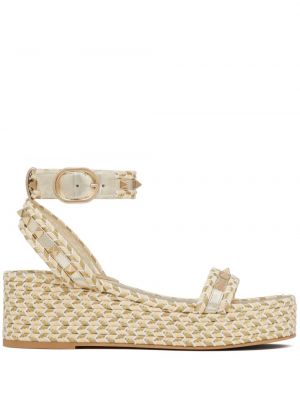 Punutud sandaalid Valentino Garavani kuldne
