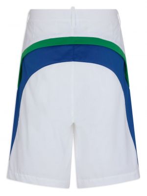 Shorts de sport en coton Dsquared2 blanc