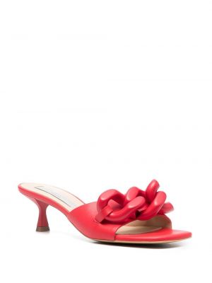 Sandały Stella Mccartney czerwone