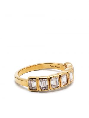 Gyűrű Carat London aranyszínű