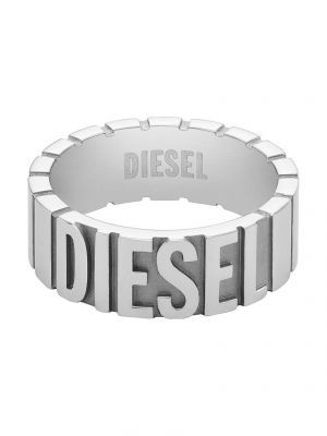 Prstan Diesel srebrna