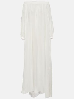 Sukienka długa Alaã¯a biała
