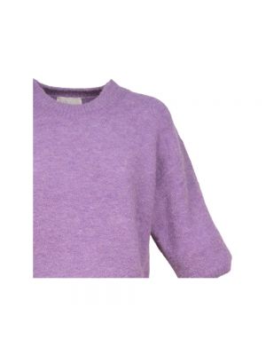 Sweter z długim rękawem Iblues fioletowy