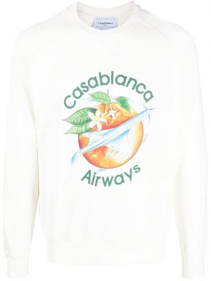 Sweatshirt Casablanca vit