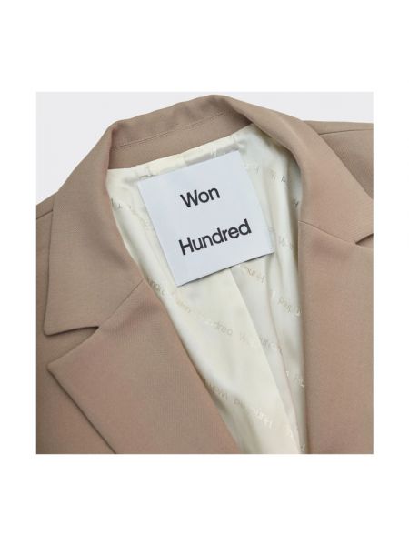 Eleganter blazer Won Hundred beige