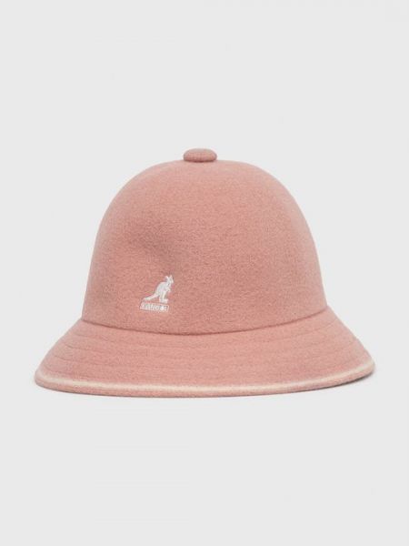 Шерстяная шапка Kangol розовая