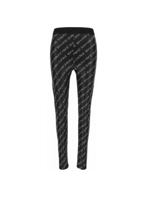 Skinny leggings mit print Versace Jeans Couture schwarz