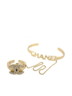 Gyűrű Chanel Pre-owned aranyszínű