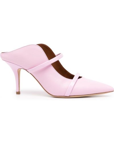 Mules con tacón Malone Souliers rosa