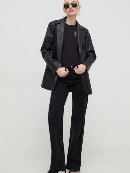 Majica kratki rukavi Versace Jeans Couture crna