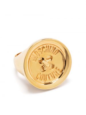 Sõrmus Moschino kuldne