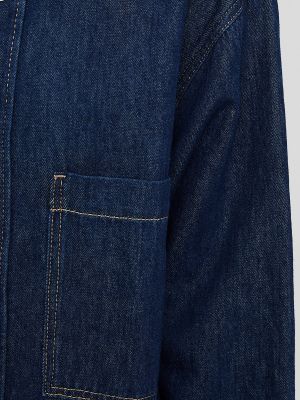 Camicia jeans Bershka blu