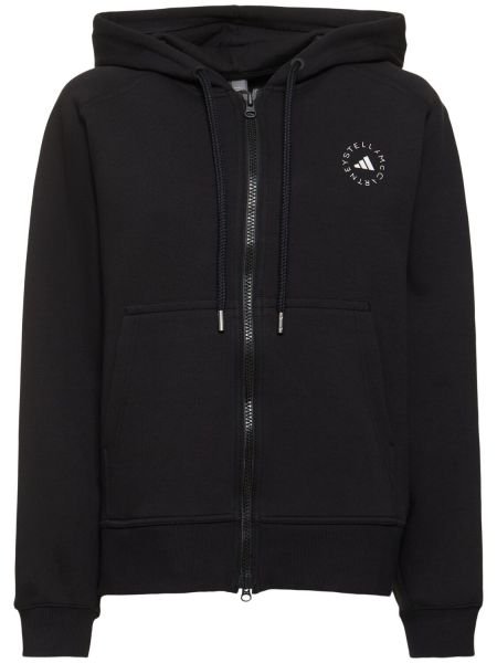 Zip hoodie Adidas By Stella Mccartney siyah