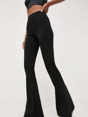 Pantaloni cu talie înaltă Liviana Conti negru