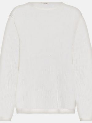Sweter wełniany Dorothee Schumacher biały
