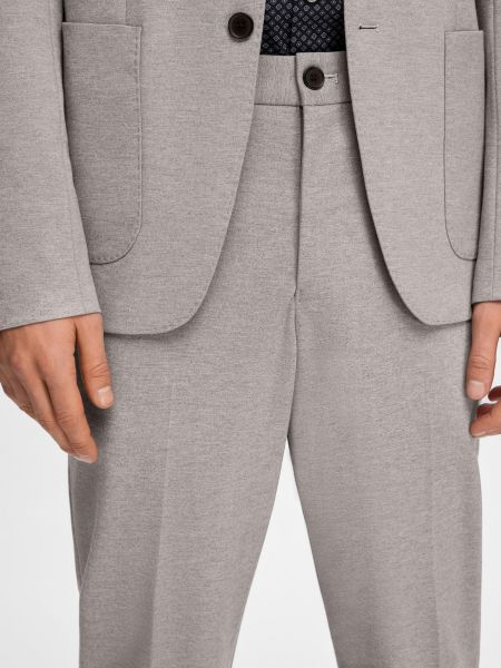 Pantalon chino Selected Homme gris