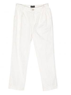 Pantaloni Monnalisa bianco