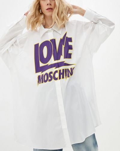 Сорочка Love Moschino, біла