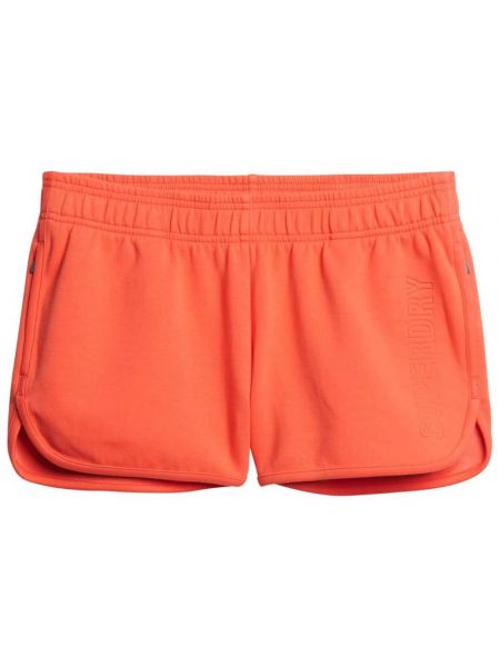 Спортивные шорты Superdry оранжевые