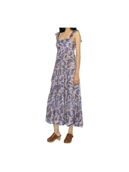 Sukienka midi z nadrukiem z wzorem paisley w kwiatki Zimmermann
