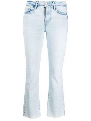 Lav midje stretch jeans Frame blå